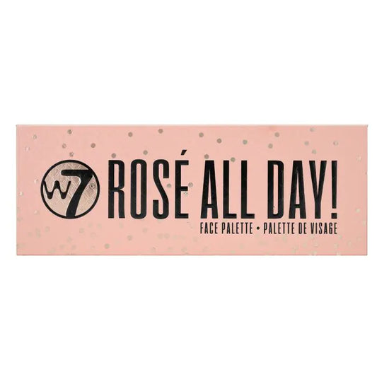 W7 - ROSE ALL DAY! eyeshadow palette 12 fards